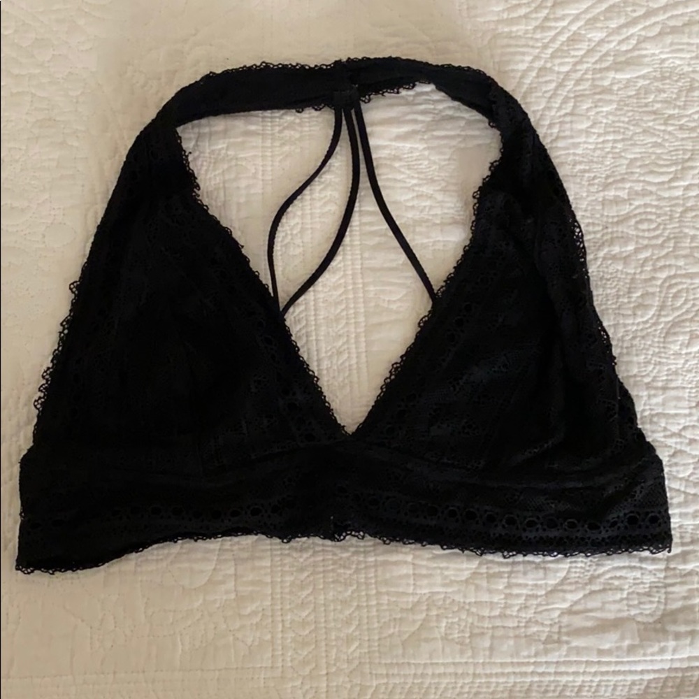Urban Outfitters Black Lace Bralette